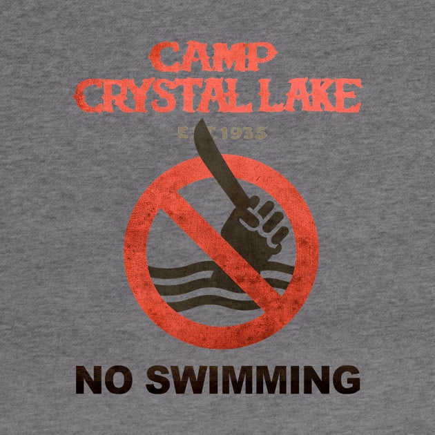 Camp Crystal Lake - No Swimming by alarts